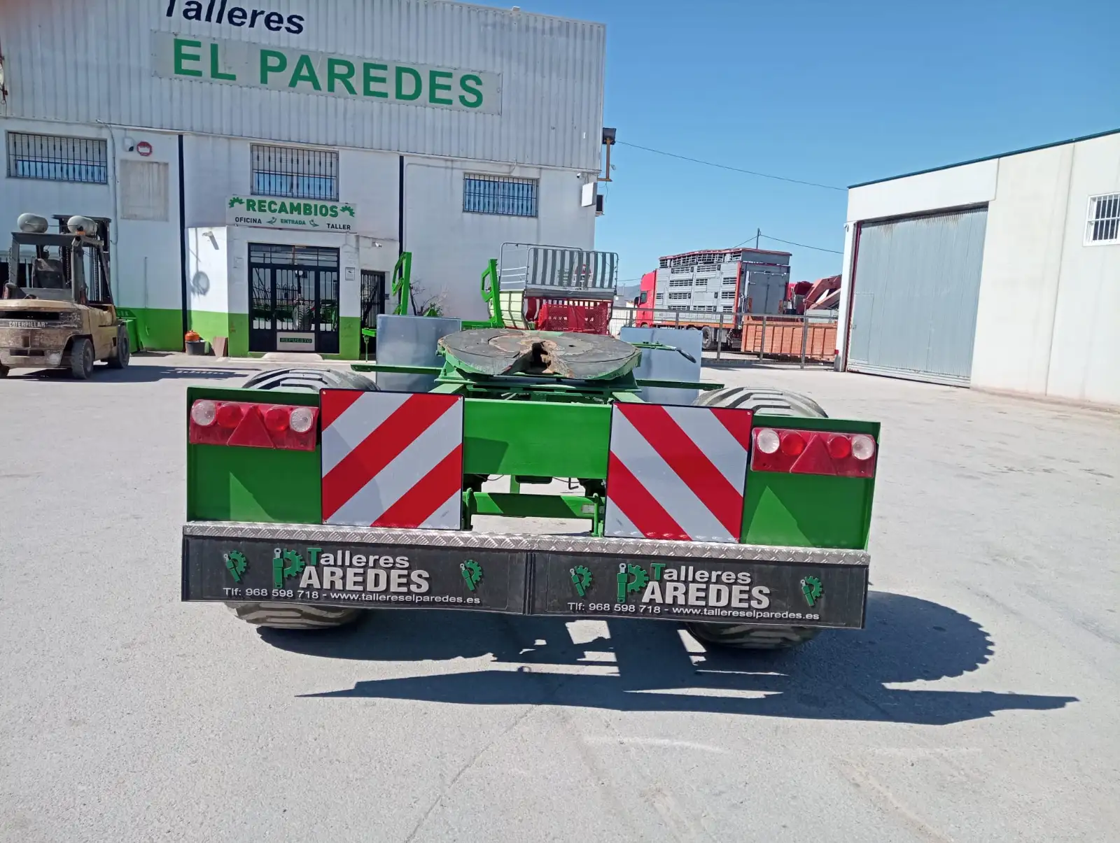 Quinta rueda agrícola con desplazador hidráulico NUEVA - vista 3
