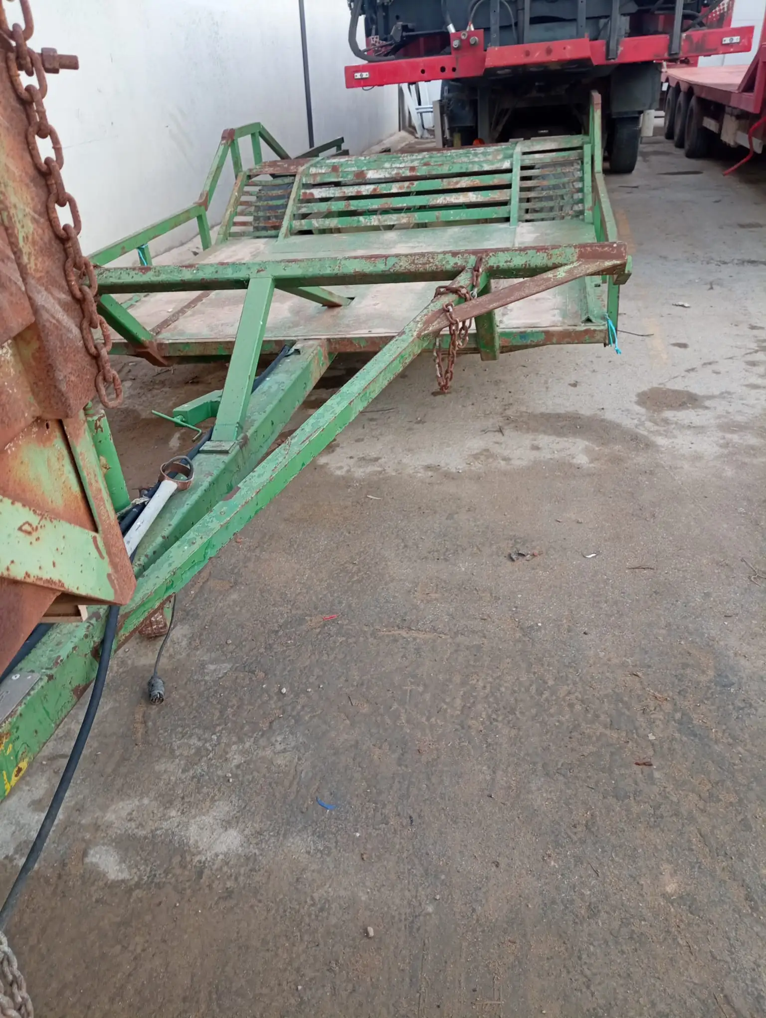 Remolque góndola agrícola de 2 ejes de 6000x2400 - vista 1