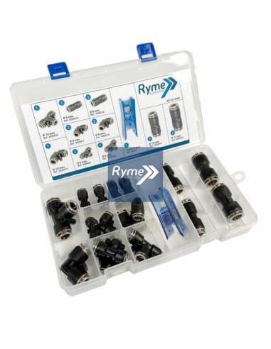Estuche kit racores plástico mediano - vista 1